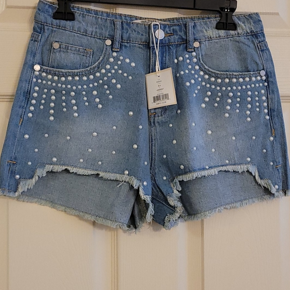 Free Generation Ladies Jean Shorts